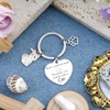 Fodfgxf Keychain - Cat Gifts for Women, Cat Lovers, Adults