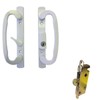 TechnologyLK Sliding Glass Patio Door Handle Set with Mortise Lock,