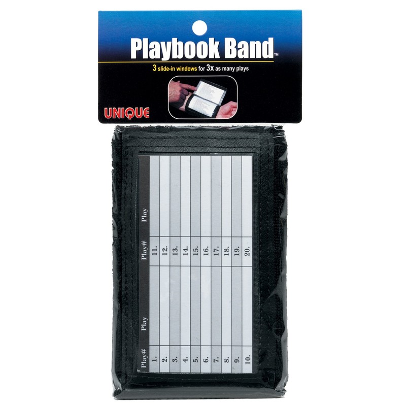 Unique Sports Football Playbook Band (Black)