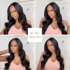 PERISMODA 13x6 Body Wave Lace Front Human Hair Wigs 180%