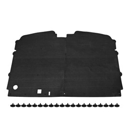 BuliBoao Truck Hood Insulation Pad Heat Shield & Clips Fits for Chevy GMC C1500 C2500 C3500 Suburban 1988-1998 Full Size Trucks