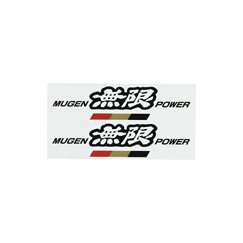 Mugen Power Sticker A Black [Size L] 90000-YZ5-311A-K4