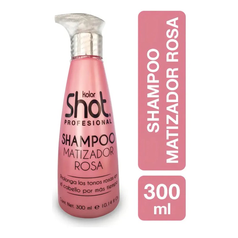 Shampoo Matizador Rosa Efectos Tonos Rosas Color Fantasía