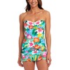 La Blanca Top de Traje de baño Tankini con Parte