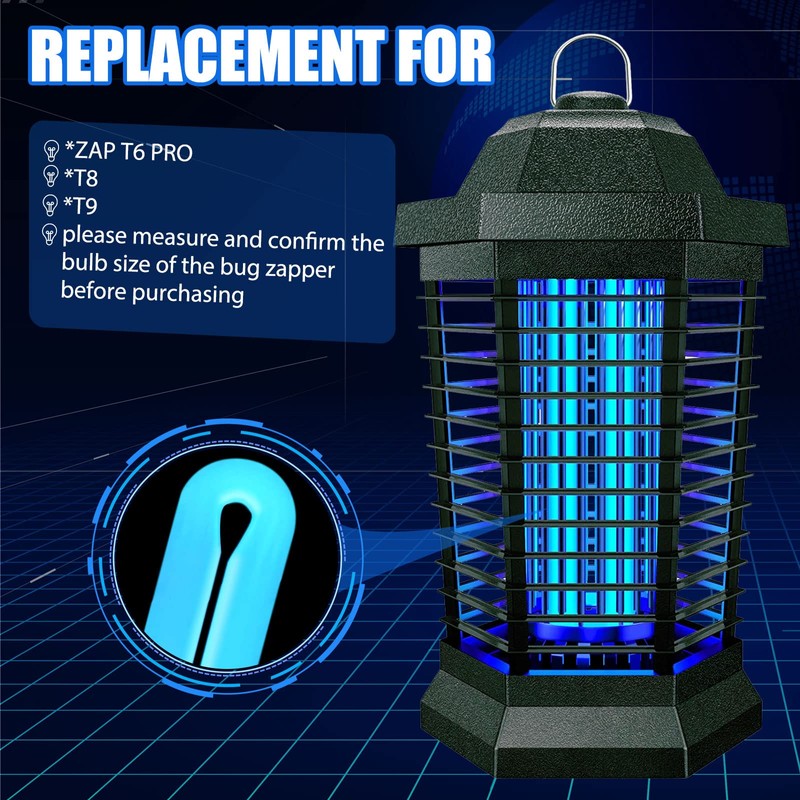 Bug Lights Bulbs for Outside Replacement Zapper Light Bulbs Insect