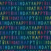 Navy Happy Birthday Tissue Paper