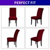 Howhic Stretch Chair Covers for Dining Room Set of 6,
