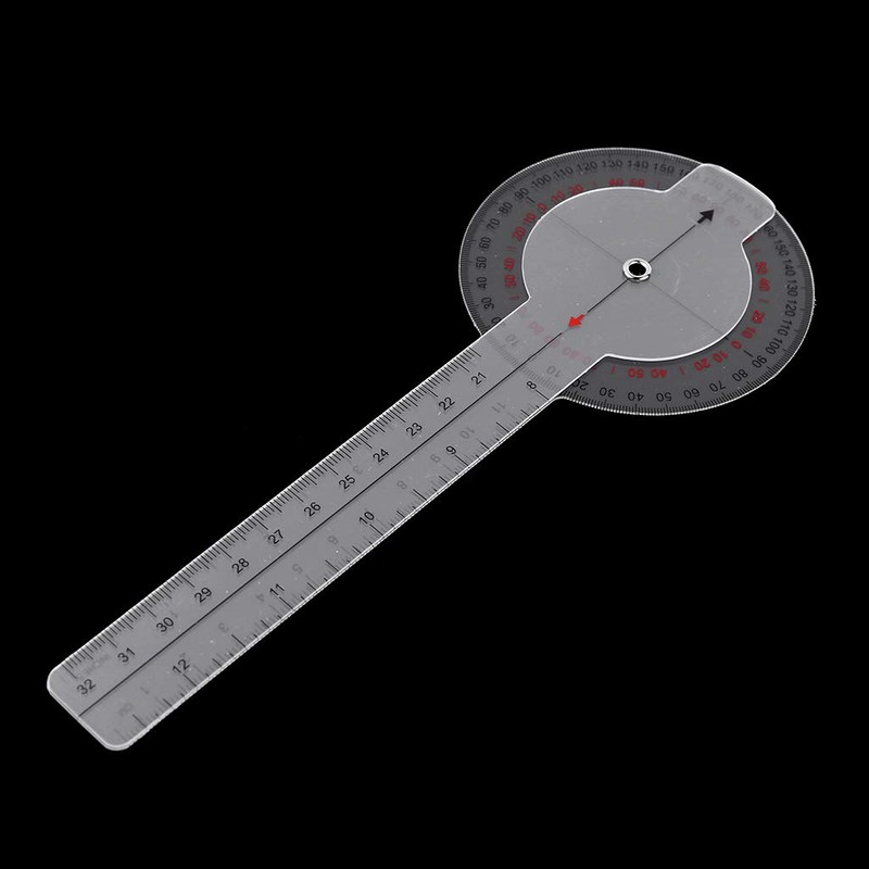 UNTERING Angle Ruler,Goniometer Medical Joint Ruler Calibrated Orthopedics Angle Rule