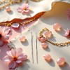 2 Pcs Metal Beading Needles Set, Steel Wood Bead Needle