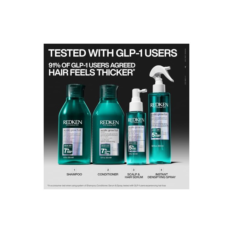 Redken Sérum Acidic Grow Full System 100mL | Da volumen