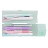 Sunstar Stationery S1426230 Pen Case, Pen Stand, Pen Case, Clear