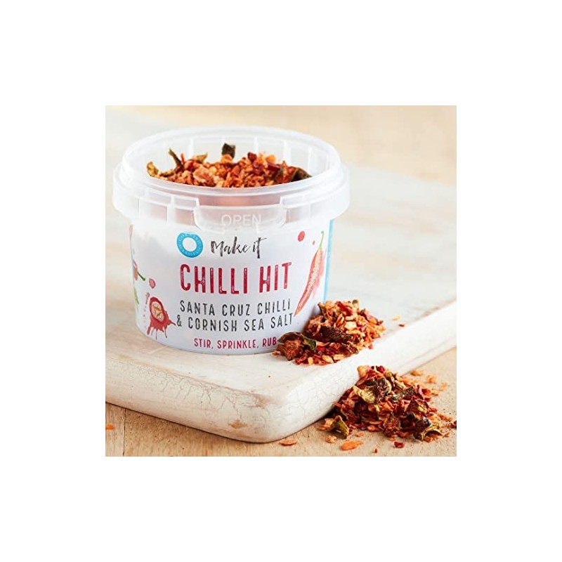 Cornish Sea Salt Chilli Pinch Pot Seasoning 50g