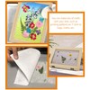 Operitacx 2 Pack Paper Making Screen Kit, Mold and Deckle