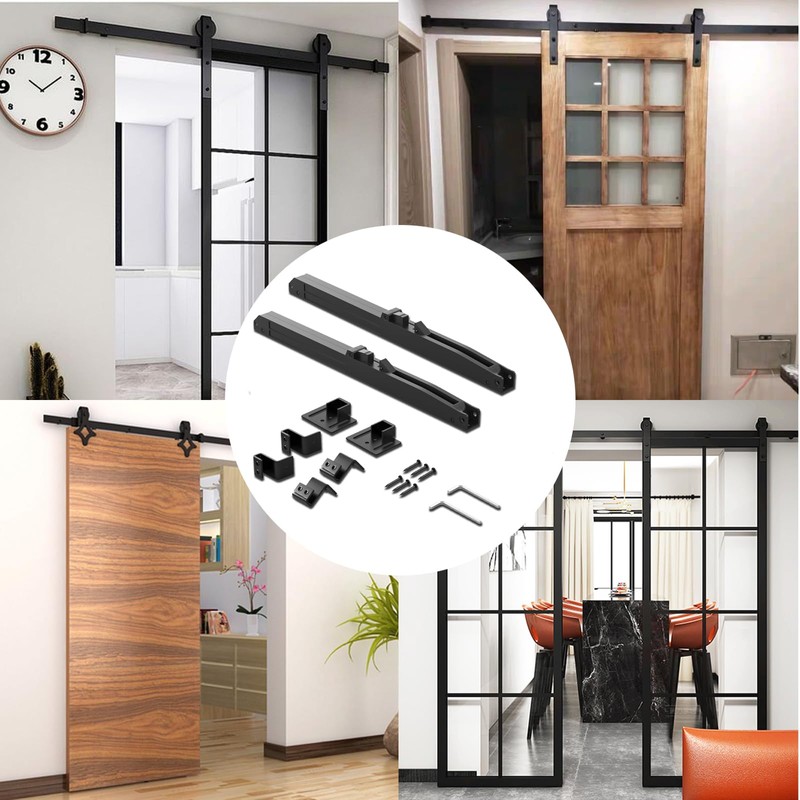 Sliding Door Fitting Damping System, Non-Punching System, Self-Closing Damper, Door