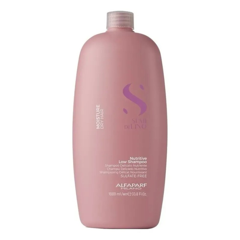 Shampoo Alfaparf Semi Di Lino Moisture para Cabello Seco 1