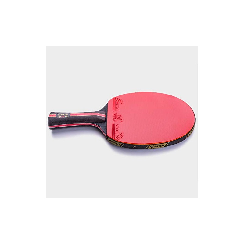 Table Tennis Racket, Beginner, Intermediate, Shake, Carbon Case, Pen, Double-Sided,
