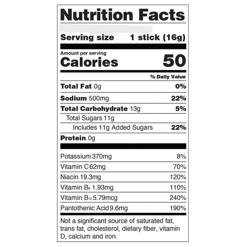 Liquid IV Firecracker Flavor Popsicle On-The-Go Packets - 8 Sticks