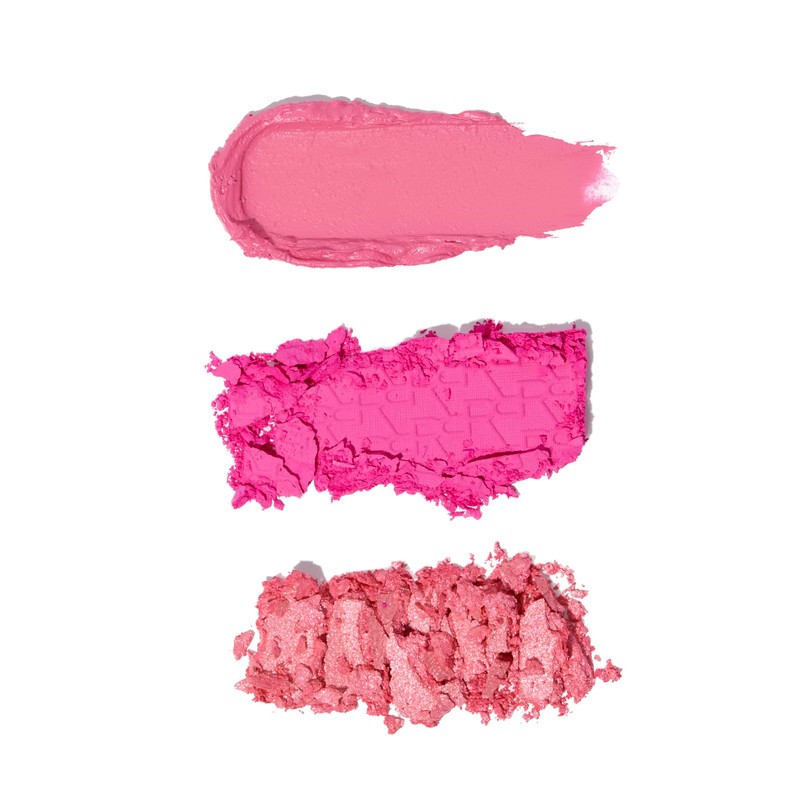 Revolution, Blush Icon Palette, Cream & Pressed Powder Blusher, Highly