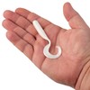 Berkley Gulp! Grub Fishing Soft Bait , Pearl White, 4"