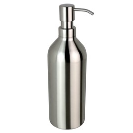 23 oz Large Countertop Soap Dispenser, Brushed Nickel Stainless Steel Soap Pump Bottle - Rust and Leak Proof Liquid Hand Soap Pump, for Bathroom & Kitchen, Countertops (23 Oz / 700ml)
