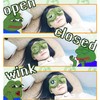 LSTK Cute Frog Eye Mask Cartoon Frog Mask Cover Sleep