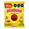 Pica Fresa Vero 100 Piezas Gomita Cubierta De Dulce Picoso