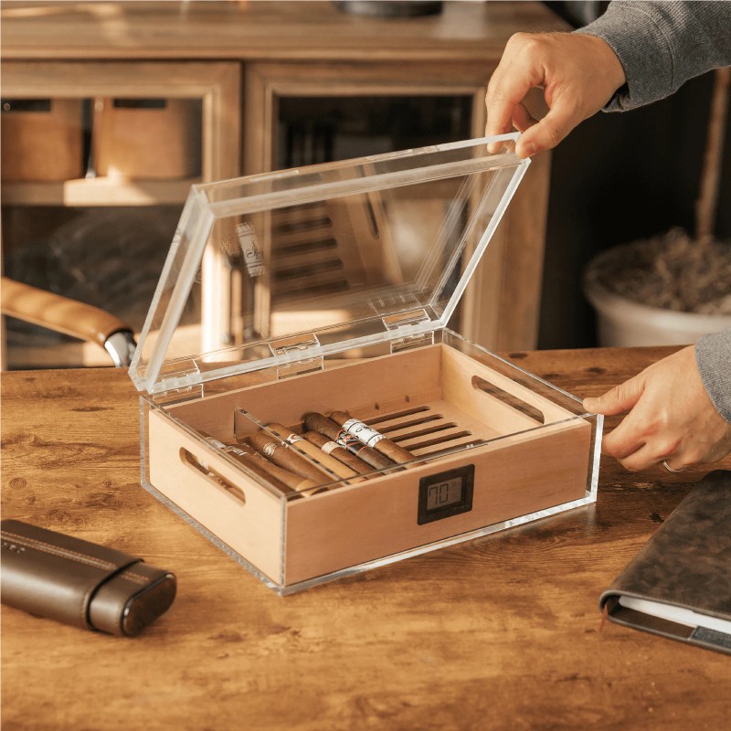 Case Elegance Felix Tupperdor - Acrylic Humidor