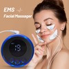 Facial Microcurrent Massager with 4 Patches Tightening Improve Circulation Low