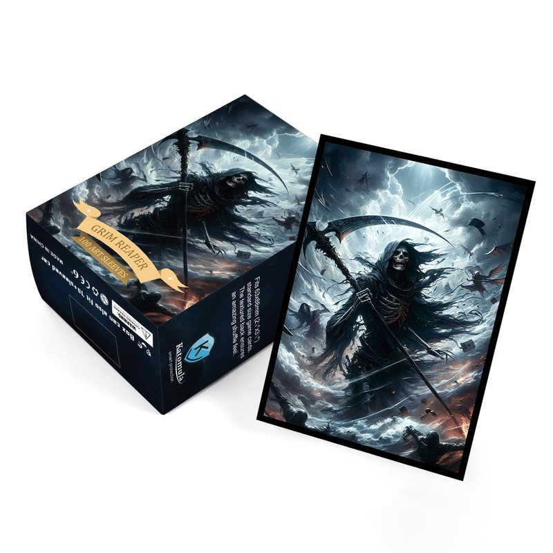 Katomula 100 PCS MTG Card Sleeves with Inner Sleeves -