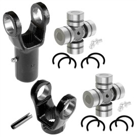 Caltric Front Drive Propeller Shaft Yoke w/ U-joint for Polaris RZR 800 2011 2012 - 2014