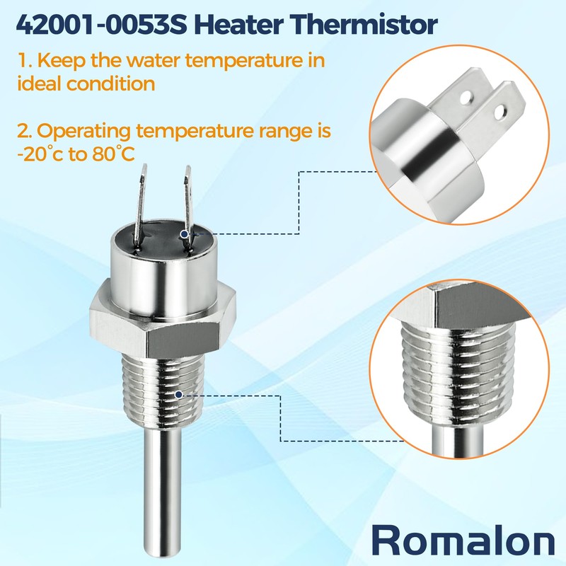 Romalon 42002-0024S Stack Flue Sensor 42001-0063S High Limit Switch 42001-0053S