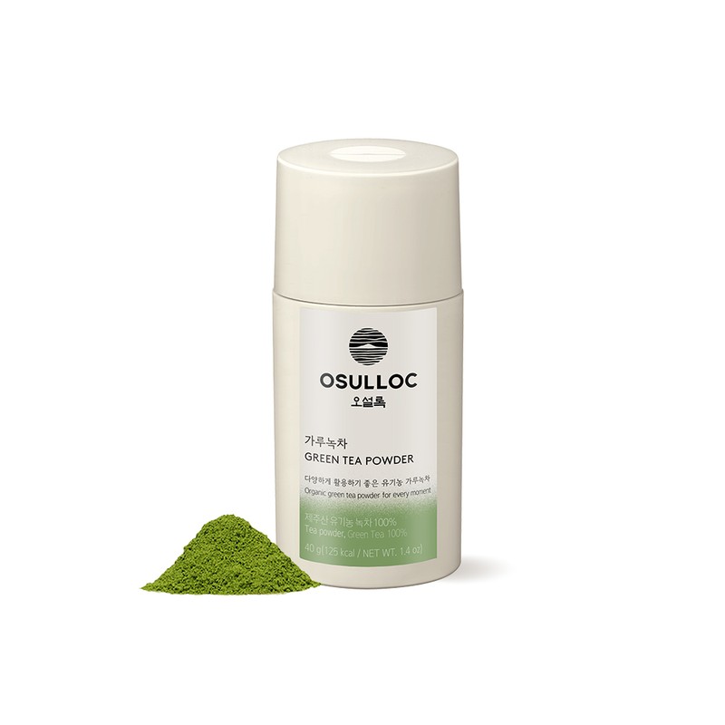 Osulloc [오설록]가루 녹차 40g (원산지:상세설명참조) [Osulloc] Powdered Green Tea 40g