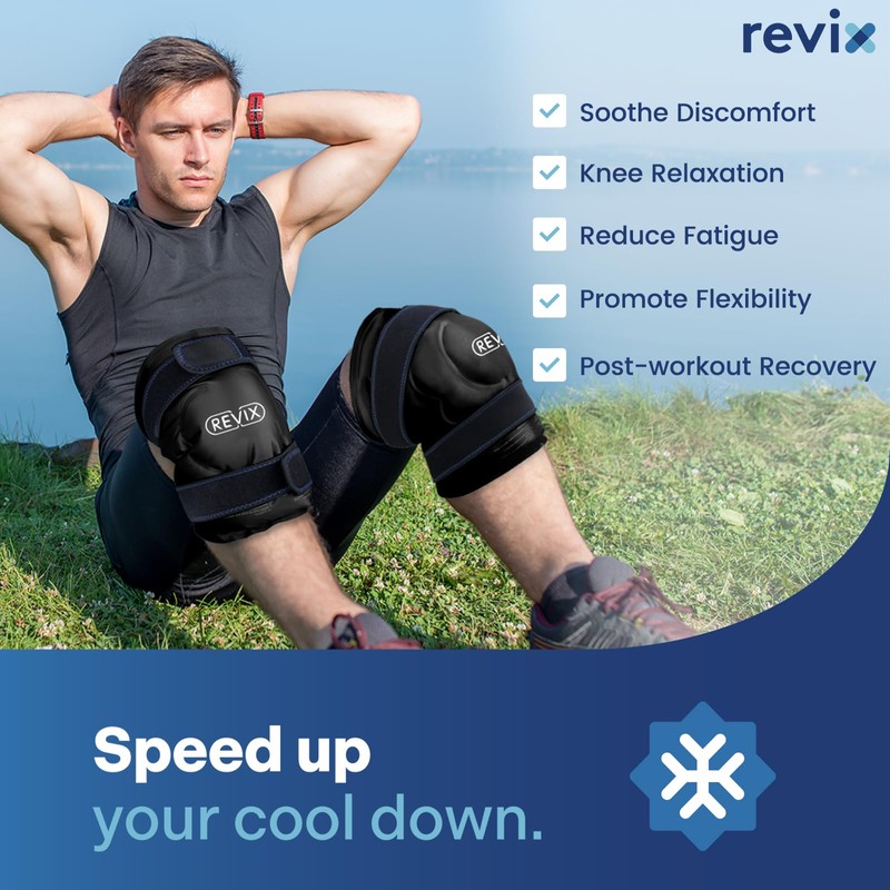 REVIX 20" XXXL Large Gel Ice Pack for Knee, Knee