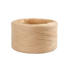 Paper Raffia Raffia L 100 m W 7-8 mm Beige