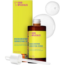 Good Molecules Discoloration Correcting Serum 75ml - Tranexamic Acid and Niacinamide for Dark Spots, Acne Scars, Sun Damage, Hyperpigmentation, and Age Spots - Fragrance Free, Vegan, and pH 5.5