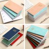 MANJIAMEI 2025 Pocket Diary PU Leather Soft Cover A6 Week