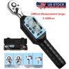 GOYOJO 3~100N.m. Digital Torque Wrench 1/2 inch Ratchet Head Adjustable