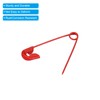 MECCANIXITY Safety Pins 0.98 Inch Metal Small Sewing Pins for