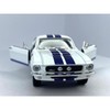 KiNSMART 1967 Ford Shelby Mustang GT500 White 1:38 Scale 5