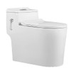 Lokatall Ceramic Toilet Flush Handle, Chrome Replacement Toilet Tank Universal