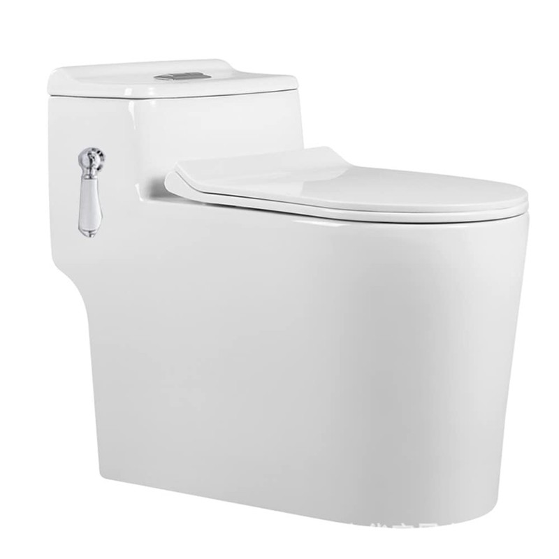 Lokatall Ceramic Toilet Flush Handle, Chrome Replacement Toilet Tank Universal