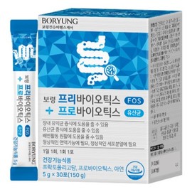 Boryeong Prebiotics Probiotics Lactobacillus, 150g, 1 piece / 보령 프리바이오틱스 프로바이오틱스 유산균, 150g, 1개