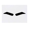 'Angry Eyebrows' Temporary Tattoo - Water Resistant, Skin-Safe, Non-Toxic Transfer