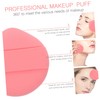 Healvian 4pcs Round Makeup Sponges Foundation Puff Powder Blending Sponge