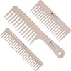 Kumi Eco-Friendly 3 Piece Wide Tooth Detangle & Styling Comb