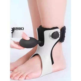 Trendbooth 트렌드부스 아킬레스건보조기 아킬레스건 골절 지지대 [노브 그레이(오른발) L] Trendbooth Achilles Tendon Brace Achilles Tendon Fracture Support [Noble Gray (Right Foot) L]