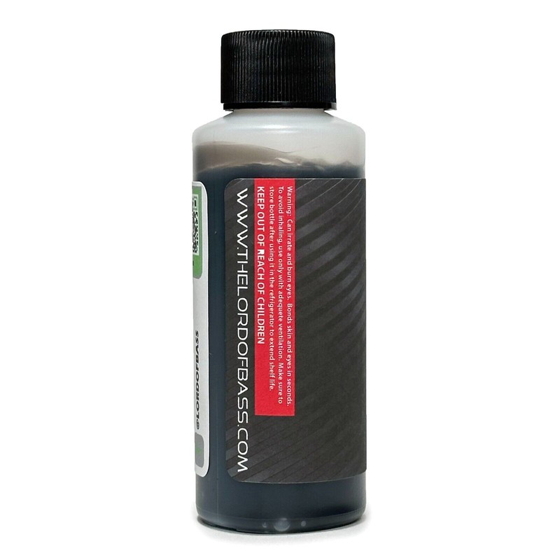 Lord of Bass Black Rubber Toughened CA Super Glue Extra