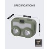 Claymore HEADY3 Khaki Rechargeable Headlamp – Compact 500 Lumens LED