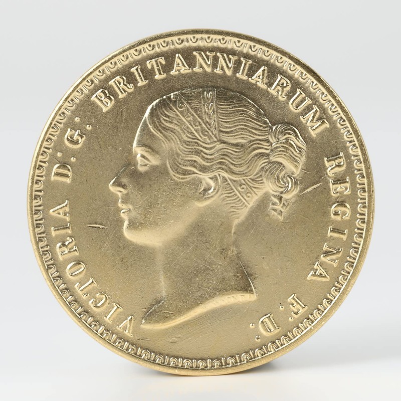 British Una and Lion Young Victoria Gold Coin Replica