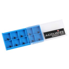 Accusize Industrial Tools M2.5 x 6.5 Screws for APKT11T3 Inserts, 10 Pcs/Package, Universal Compatibility, Precision Dimensions, Durable Construction, Bulk Packaging, Versatile Application